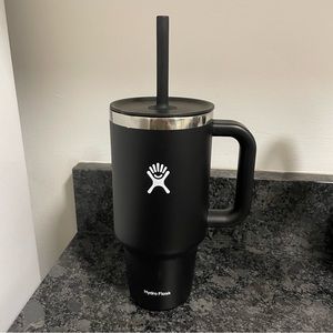 32oz Black Travel Tumbler